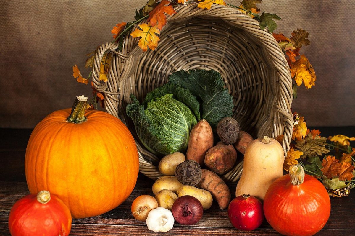 Полезные сезонные продукты осени