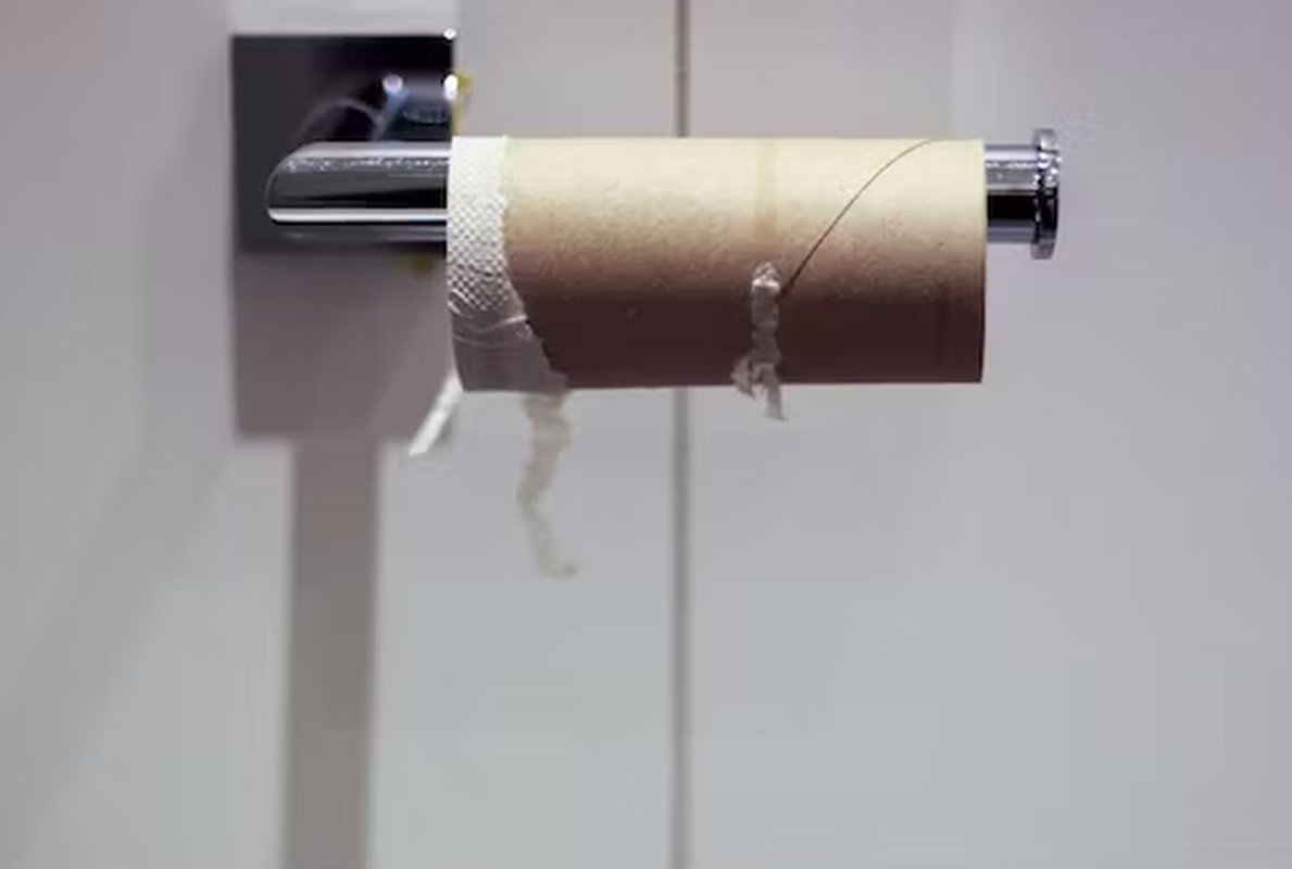 туалетная бумага закончившаяся