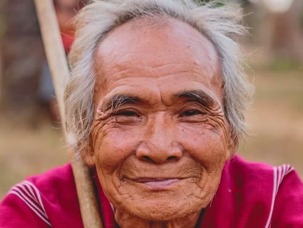 лицо пожилого человека