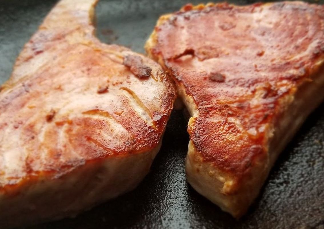 жареное мясо