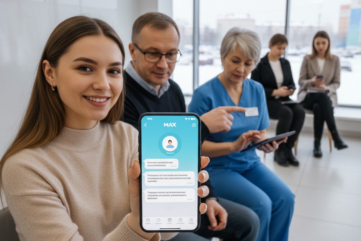 В Томской области чат-бот в мессенджере МАХ помогает записаться к врачу