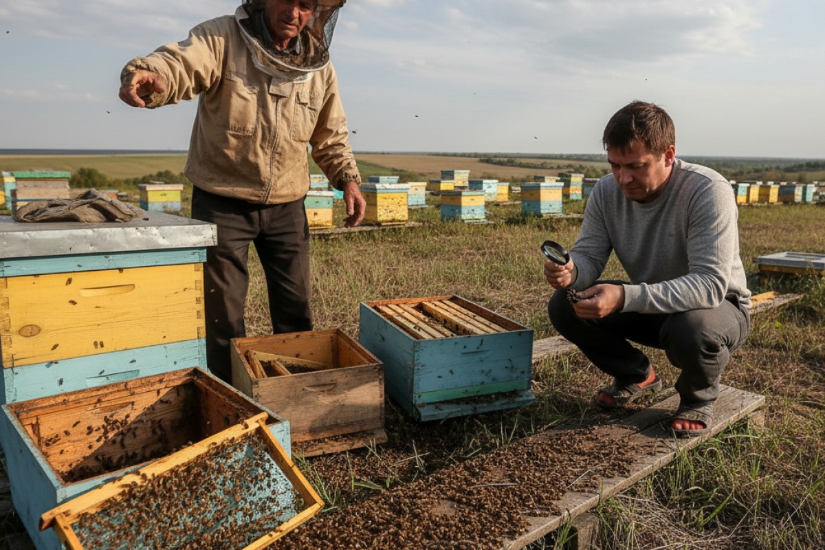 Пчеловоды Ростовской области отмечают сокращение числа пчел на пасеках