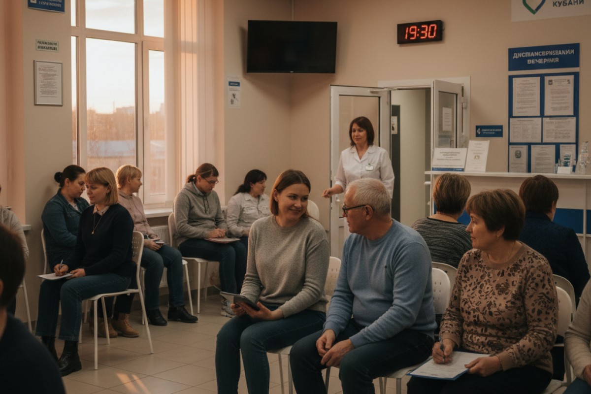 В Краснодарском крае расширили время для прохождения диспансеризации