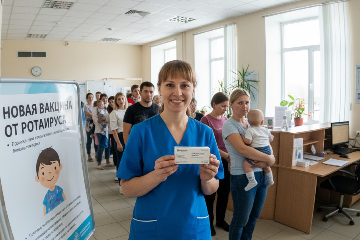 В Петрозаводске начали применять новую вакцину от ротавирусной инфекции