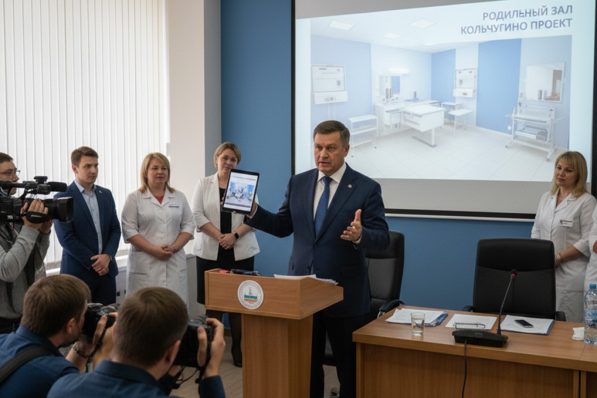Владимир Куимов прокомментировал информацию о проекте родильного зала в Кольчугине
