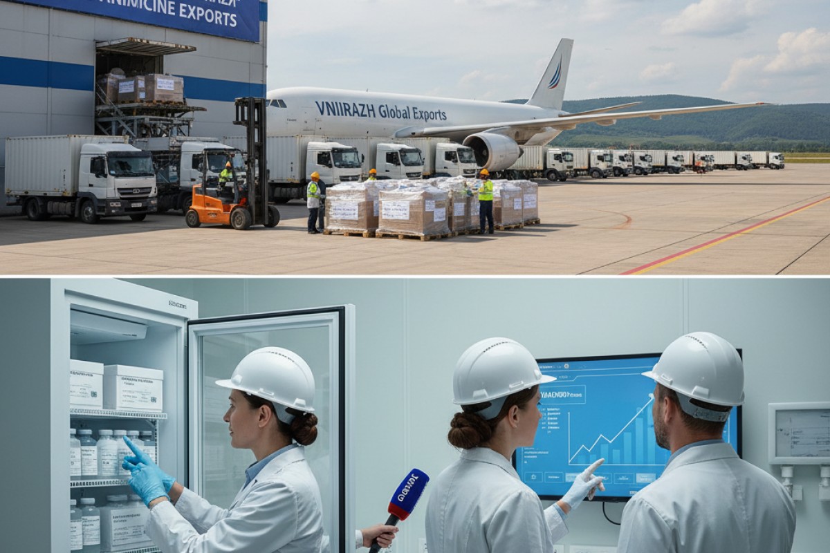 ВНИИЗЖ увеличил экспорт вакцин для животных до 730 млн доз в 2025 году