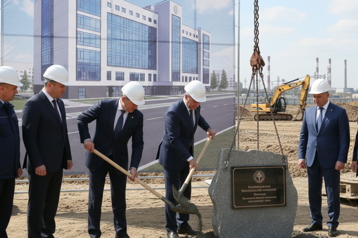 В Магнитогорске началось строительство нового медицинского центра с участием Текслера