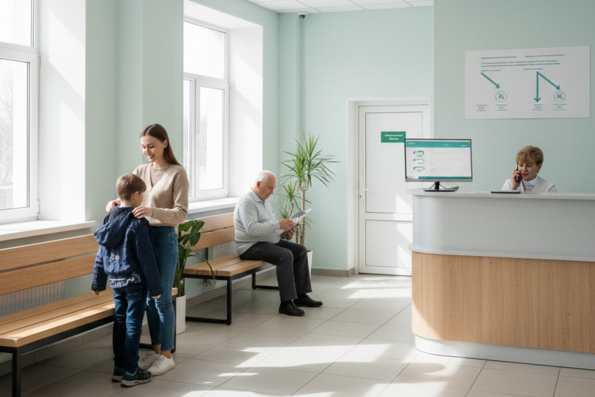 В Курской области за неделю отмечено снижение числа случаев ОРВИ на 6 процентов