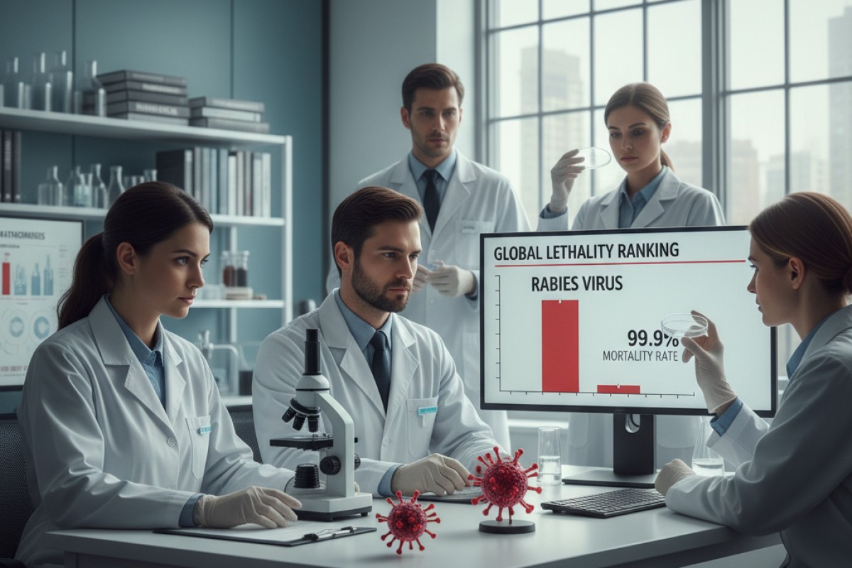 Вирус бешенства признан одним из наиболее опасных по уровню летальности