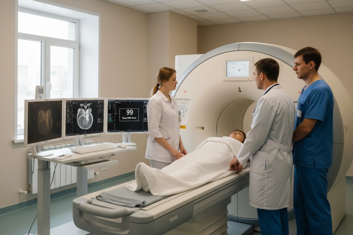 В 2025 году в Оренбургской области провели 99 исследований МРТ сердца
