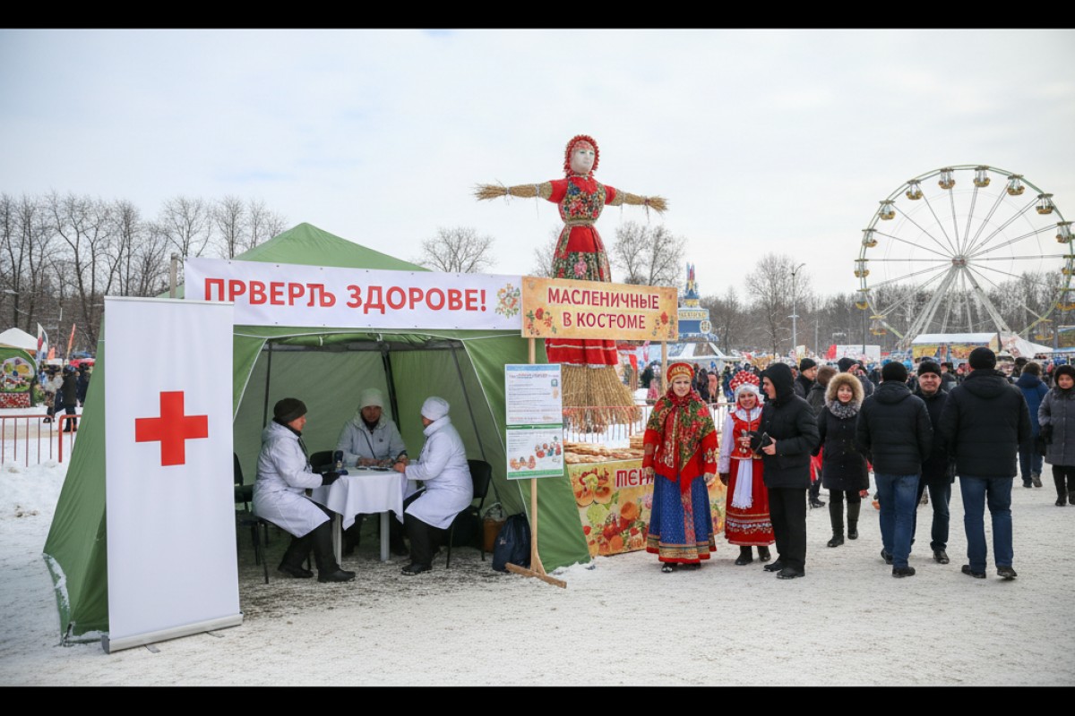 В парке «Берендеевка» проведут выездную диспансеризацию для жителей Костромы