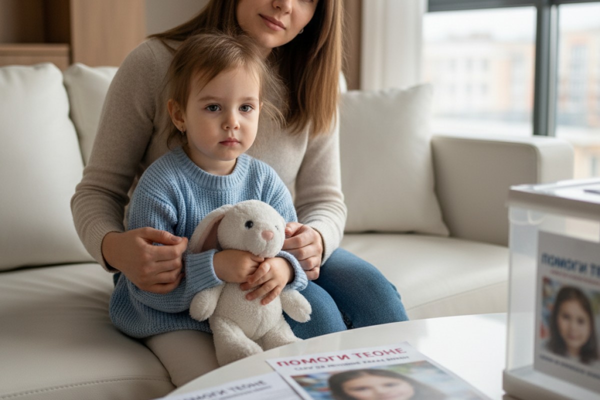 В Уфе начат сбор средств для пятилетней Теоны с диагнозом лейкоз