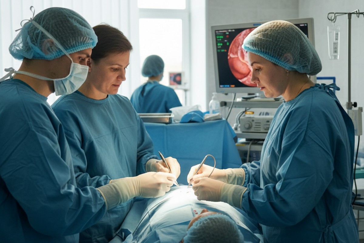 В Новороссийске хирурги удалили ребенку редкую паразитарную кисту печени