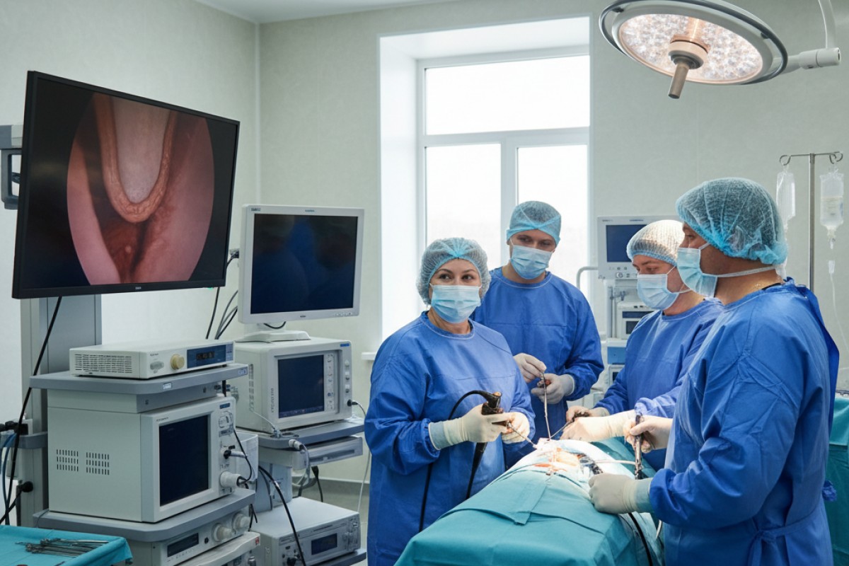 В Хабаровске внедрили эндоскопическую операцию при редкой патологии пищевода