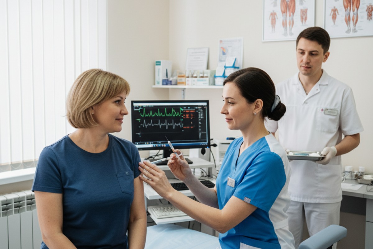 В Медсанчасти № 8 Серпухова начали применять ботулинотерапию